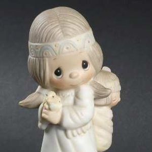 “His Burden is Light” Precious Moments